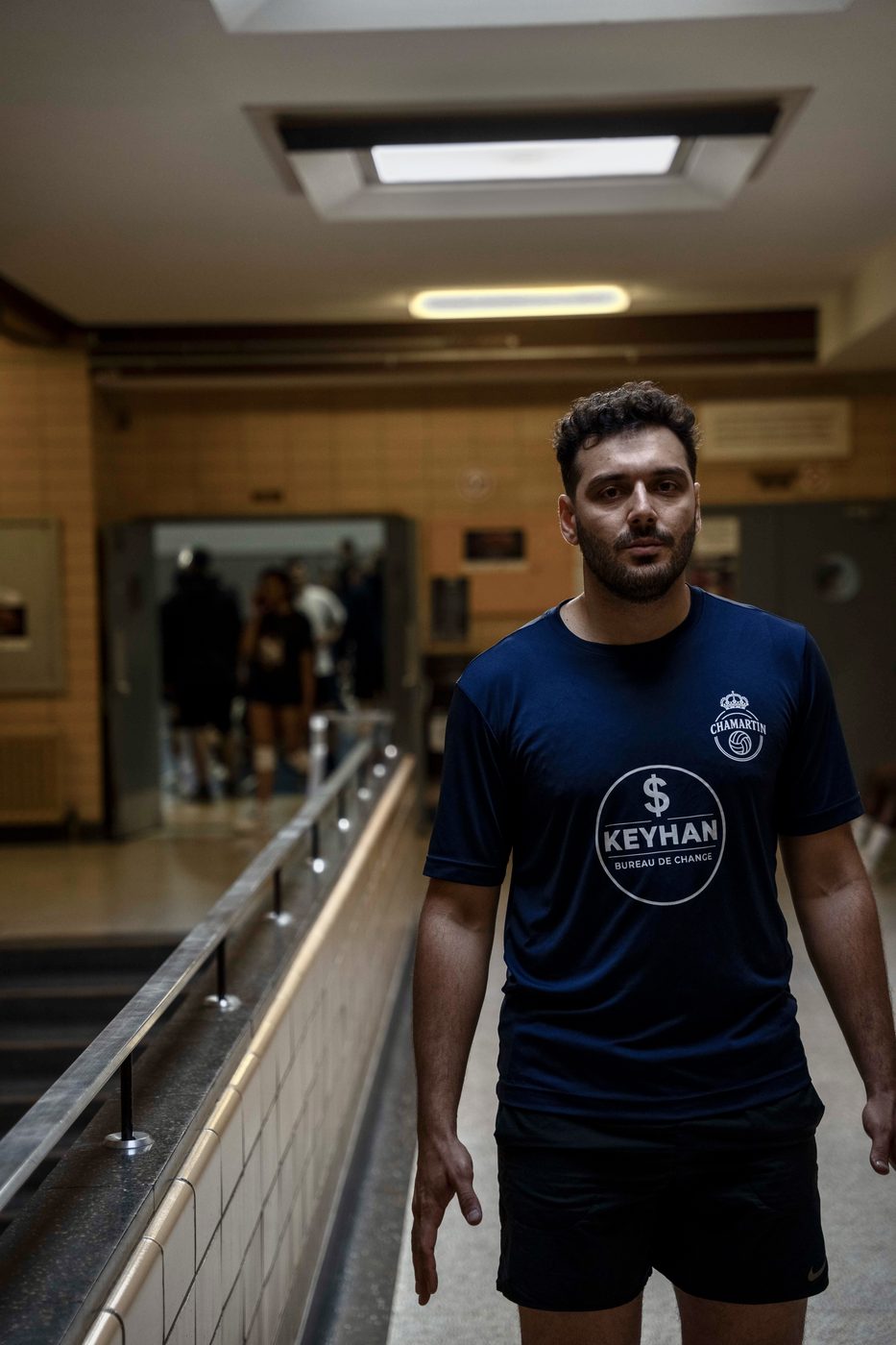 Coach Moeen portrait in CHAMARTIN shirt